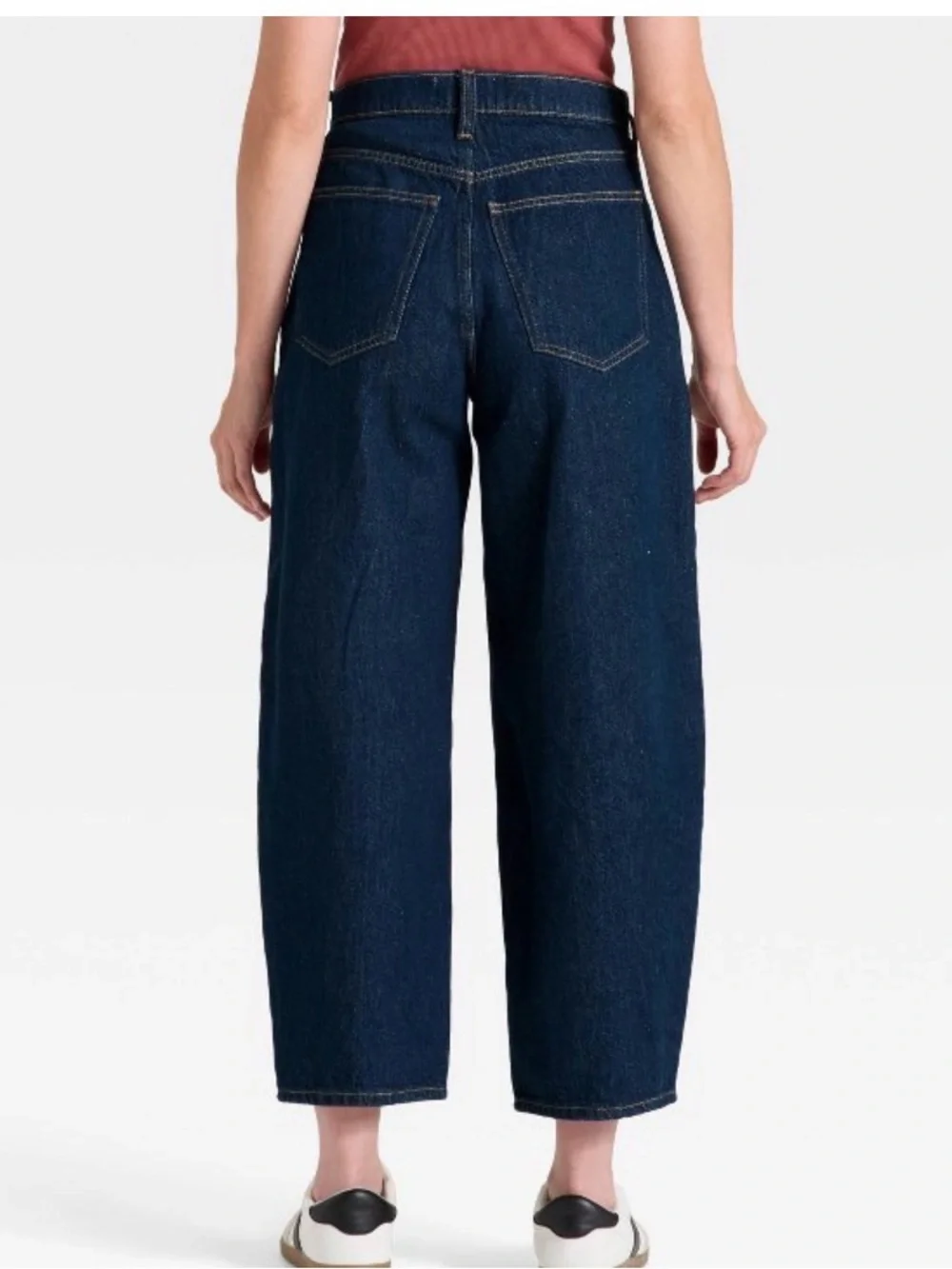 Women’s High Rise Easy Barrel Ankle Jeans - Picture 2 of 6